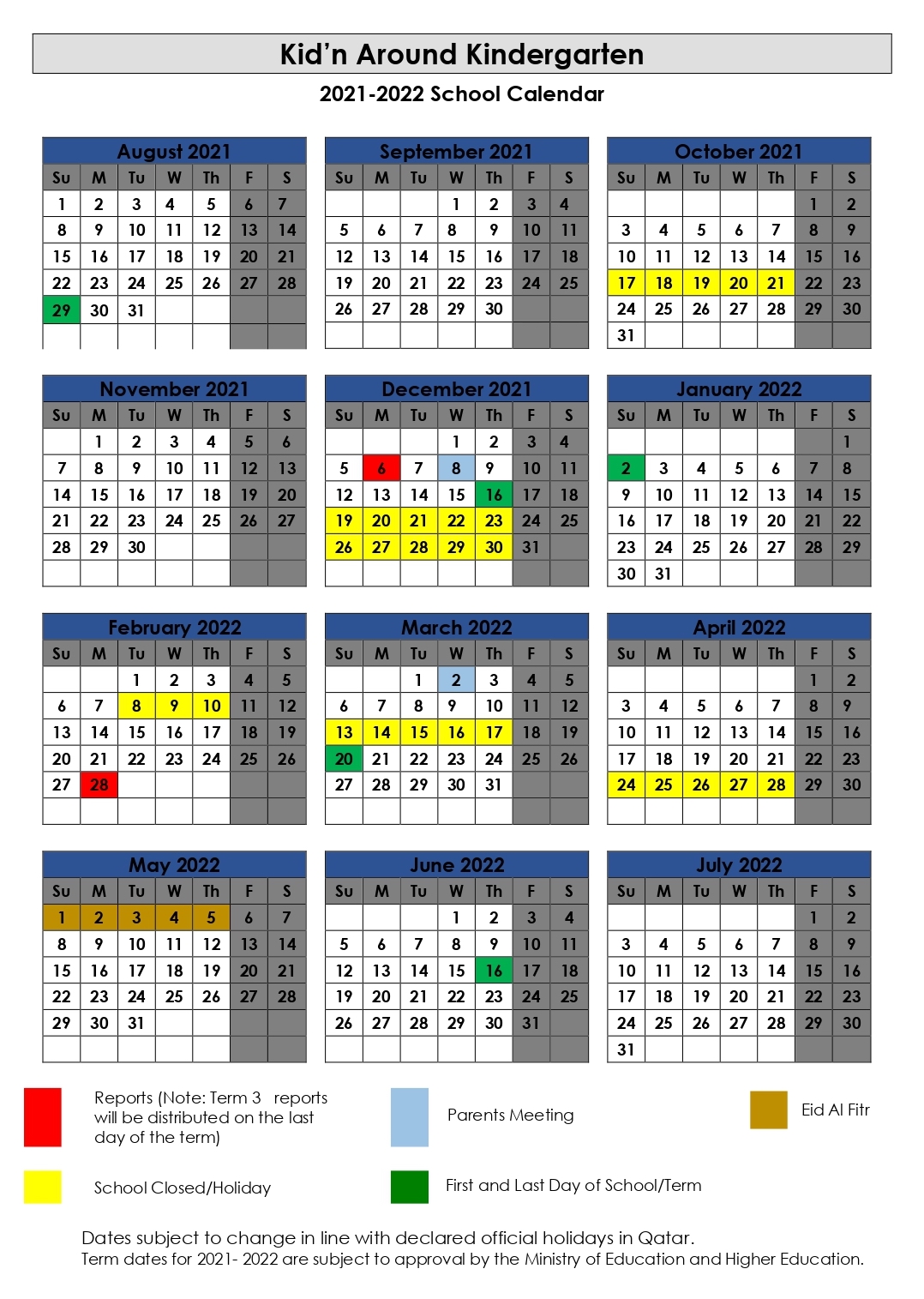 A Printable Calendar For The School Year Is Shown In vrogue.co